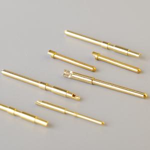 China CNC Machining High Precision Metal/Steel/Aluminium/Copper/Brass Gold Plated Connector/Electrical Terminal Pin/Soldering Spring Loaded Pogo Pin Customized Part on sale