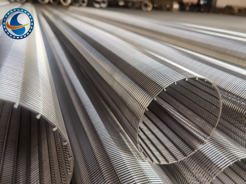 Johnson Type Dia 125mm Wedge Wire Screen Pipe Continuous Slot