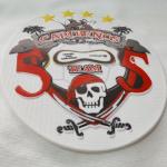 Printed Picture On The Main Logo TPU Patches Eco Friendly For Jersey