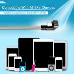 2 M Cell Phone Right Angle USB Cable Durable TPE IPhone Cable Charger Support