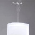 Ultrasonic Electric Aroma Air Humidifier 180ML Bamboo Wooden Grain Color