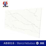 Home Decoration Design Non Porous 15 MM Calacatta Quartz Stone