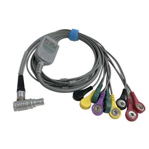 Wholesale GE SEER ECG Holter Cable 7 Lead 0.9m Snap Connector 2107228-001 from china suppliers