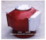 Air Pipe Head For Cofferdam Tank Model:Es125 Cb/T3594-94 Marine Air Vent Head