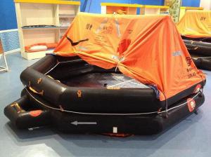 Wholesale CHEAP PRICE SOLAS INFLATABLE LIFE RAFT FOR 10 PERSONS from china suppliers