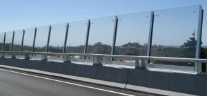 Wholesale Highway Fence Safety Glass Panel , PVB Laminated Safety Glass from china suppliers