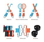 Fitness 12 in 1 Functional Sports Accessories Kit for Nintendo Switch 2 Joy-Con