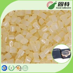 Wholesale Light Granule solid EVA resin Viscosity Resin Side Bookbinding Hot Melt Glue Yellowish Color For Coated Paper from china suppliers