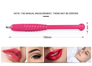 Wholesale Pink Disposable Manual Pen For Semi Permanent Makeup with Flaecible Blades from china suppliers
