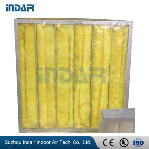 Wholesale 4 Bags Industrial HEPA Filter , G3 Pocket HEPA Pre Filter For HVAC Air Conditioning System from china suppliers