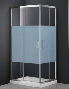 Wholesale Square Shower Room, Enclosure With Aluminum Frame,Double Sliding Door ,Corner Entry from china suppliers