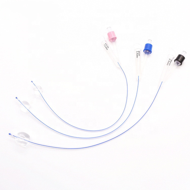 UrologySurgery Series Medical Silicone Coated Foley Catheter Adult Urethral Catheter Tube