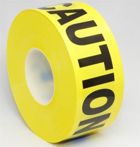 Wholesale Non-adheive Logo Printed Caution Tape PE Yellow Roll Warning Tape from china suppliers