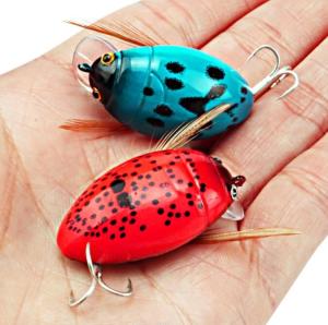 Wholesale Floating Small Minnow Bait Crank Beetle 8 Colors 3.8cm / 4.1g from china suppliers