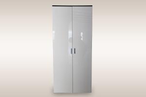 Wholesale OEM Small Bedroom Wooden Clothes Cabinet Wardrobe Closet With 2 Doors from china suppliers