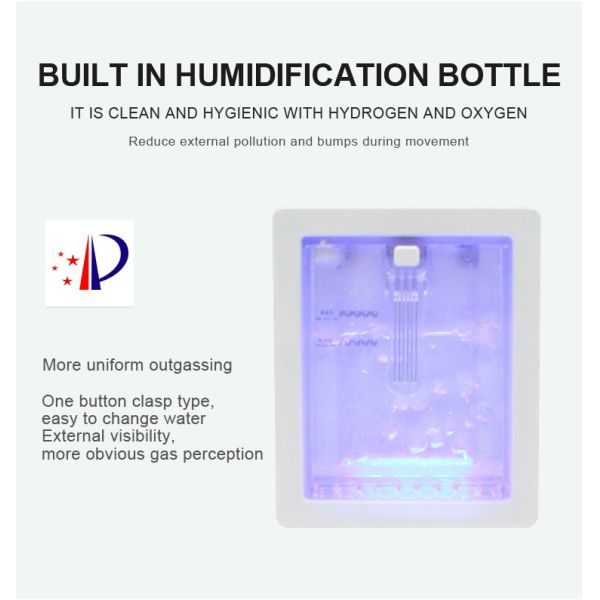 Rehabilitation Hydrogen Gas Breathing Machine Electrolyzed Water 600ml 20kg