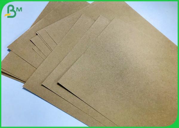 Food Take Away Container 40gsm To 450gsm Sheets Brown Cardboard For Packaging