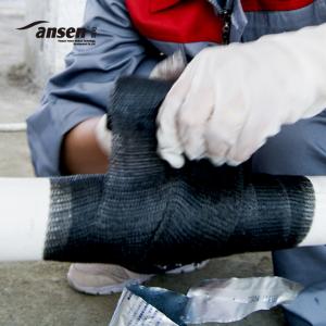 China Good Adhesive Pipe Leak Repair Use Fiberglass Wrap with Polyurethane Resin Offshore Oil Marine Pipe Repair Bandage on sale