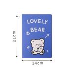 Kawaii Cartoon Little Bear Notebook A5 Size No Adhesive Perfect for Stationery