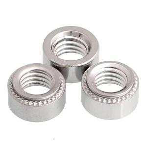 Wholesale China Manufacturing Supplier Screw Swage Nut River Nut M0.6-M3 Blue Copper Alloy For Industry from china suppliers