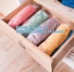 vacuum seal storage bags for down jacket coats, hand rolling vacuum bag for