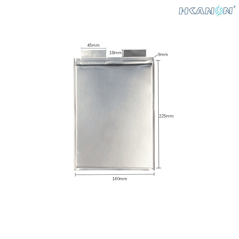 Pouch Lithium Li Ion Lifepo4 Battery Cells Lightweight 3.7v 40ah For Solar Storage