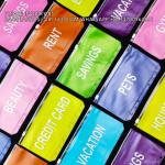 Cash Budget Envelopes For Budgeting Slider Zipper Binder Pouch Loose Leaf Bags