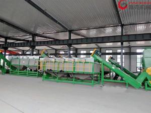 Wholesale 120KW Plastic Film Washing Line Waste PE Film Drying Regranulating Water Consumption 7 from china suppliers