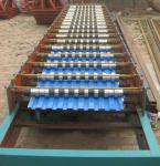 Painted Steel Roller Up Garage Door Panel Forming Machine