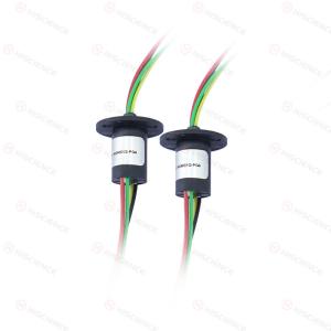 Wholesale Transmit Ethernet Slip Ring Capsule 6 Circuits 2A Electrical Slip Rings from china suppliers
