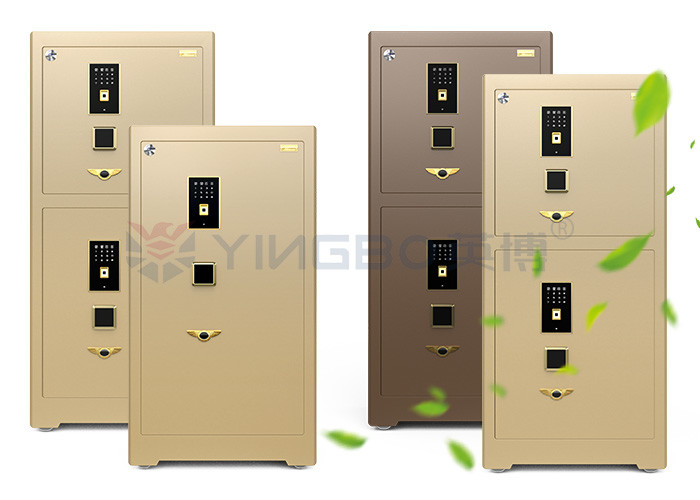 Vertical Lock Design Security commercial safe box 4 Open Ways And 3D Stereo Soft-Roll Leather H1280mm