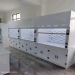 Custom Research Lab Fume Hood With Scrubber Tank For School