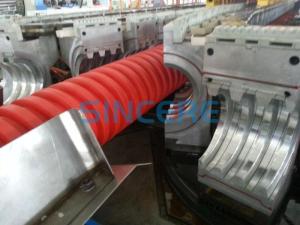 Wholesale HDPE Double Wall Corrugated Pipe Extrusion Line Manufacturing For Agriculture Drainage from china suppliers