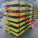 GG25 Pallet Cars For Green Sand Automatic Flasked Moulding Line