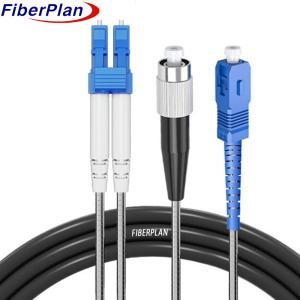 Wholesale Fiberplan Optical Fiber Communication Systems Drop Cable Patch Cord LC SC FC ST DIN UPC/APC SM G652D Fiber 3m To 1000m from china suppliers