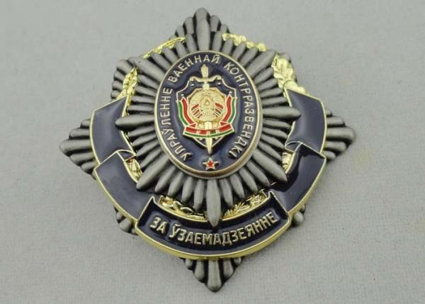 High Relief 3D Die Cast Medals By Zinc Alloy With Animal , Antique Nickel