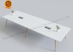 Acrylic Solid Surface Rectangle Conference Table Office Meeting Room Table