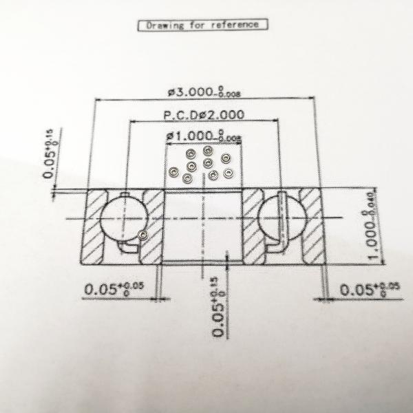 Mobile 1*3*1 Miniature Micro Full Ball Bearing 681 with Clearance C3 and High