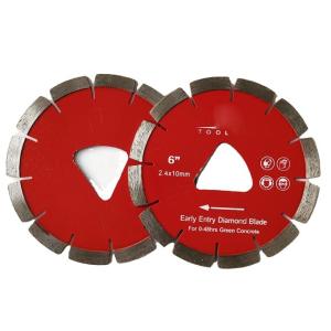 Wholesale 6 Inch Early Entry Concrete Diamond Blade Soff Cut Concrete Saw Blades from china suppliers