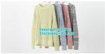 Gray Long Sleeve Turtleneck Pullover Women Fall Winter Warm New Design Loose