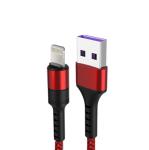 Colorful Nylon Lightning Cable 1m 2m Custom Logo Fast Charging For Iphone