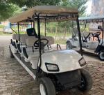 Custom 10 Seater Electric 72 Volt Golf Cart 4x4 For Sightseeing Green And