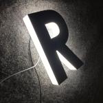 OEM ODM Plastic Alphabet Acrylic Illuminated Sign Storefront Advertising