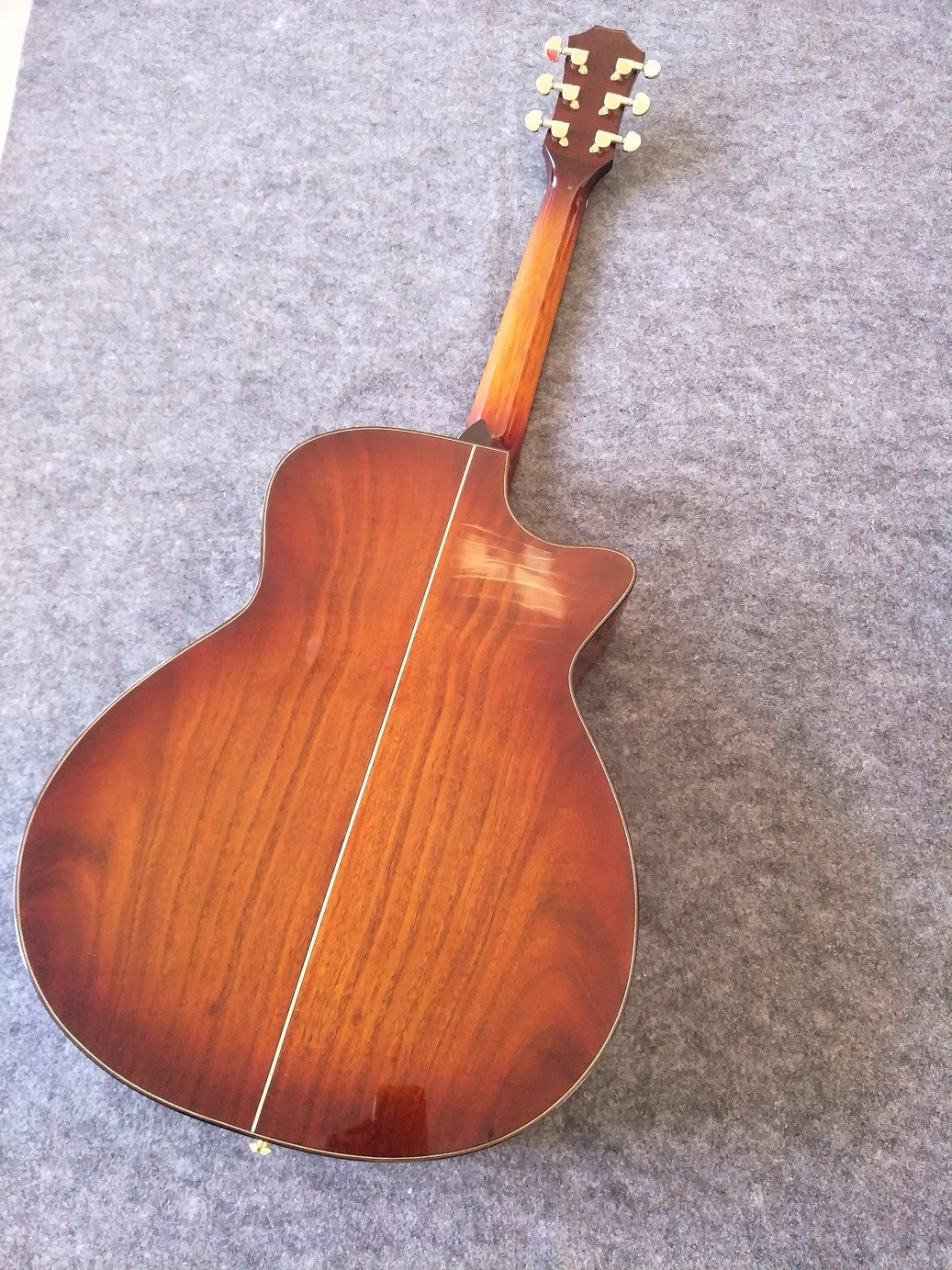 Custom Wholesales KOA body acoustic guitar KOA electric acoustic guitar Free Shipping Sunset finish KOA acoustic