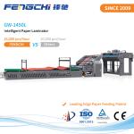 Fengchi 3 PLY Flute Laminator Unique Servo Vacuum Feeding 16000 Sheets/Hour