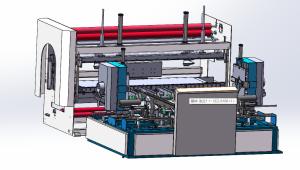 Wholesale Intelligent Vacuum Automatic Fabric Roll Packing Machine PLC Control 380V 50Hz from china suppliers