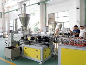 Wholesale Fire Resistance PVC Profile Extrusion Line 55KW WPC Wall Panel Production Line from china suppliers