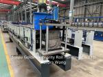 Aluminium Gutter Roll Forming Machine 100-300mm Material Width