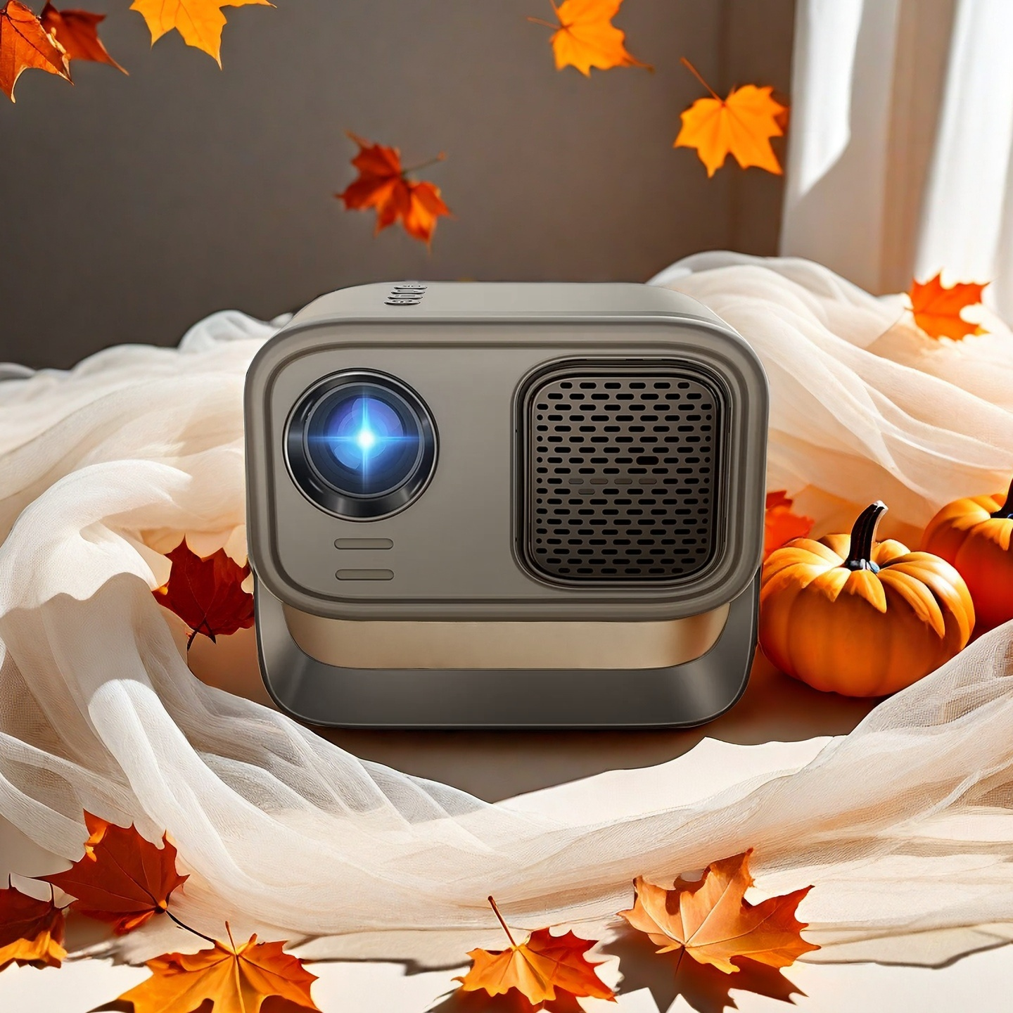 Wholesale K1 Mini 720P HD Projector Android 11.0 Home Smart Cinema Projector from china suppliers