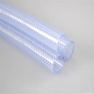 Wholesale Flexible Fiber Braided Reinforce Plastic PVC Garden Water Hose Pipe from china suppliers